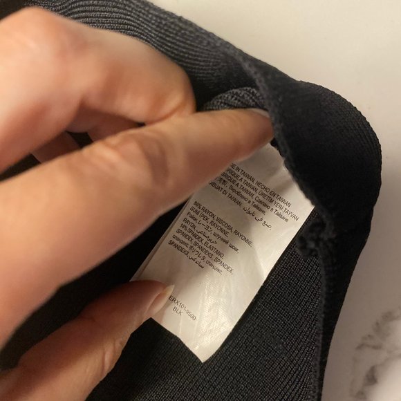 Bandage Black Sleek Skirt BEBE XS - Picture 6 of 6